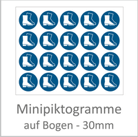 Minipikogramme DIN ISO 7010